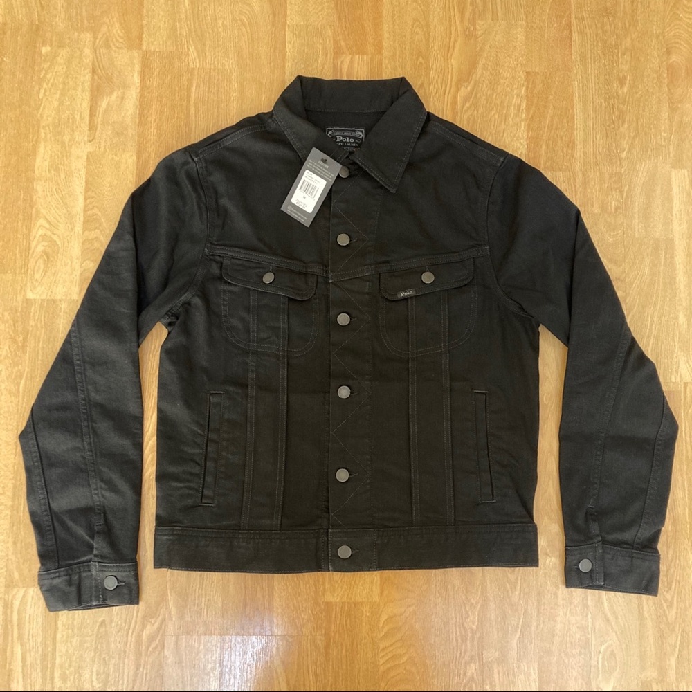 Polo Ralph Lauren Denim Jacket (missing button)